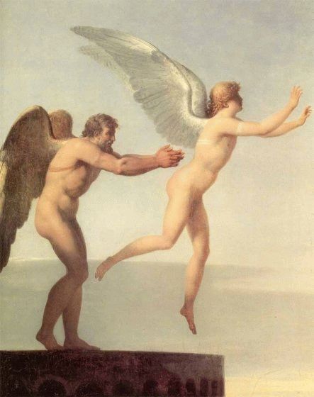 Daedalus and Icarus, by Charles Paul Landon, 1799 (Musée des Beaux-Arts et de la Dentelle, Alençon)