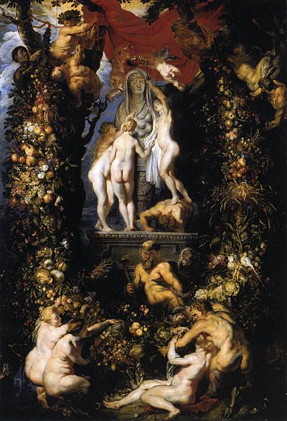 Peter Paul Rubens (1577-1640) Jan Brueghel the Elder (15681625) Nature and Her Followers or Nature Adorning the Three Graces, Gaia