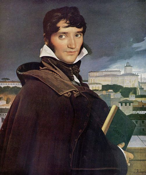 Jean Auguste Dominique Ingres (1780-1867) Title : Porträt des François-Marius Granet Date 1807