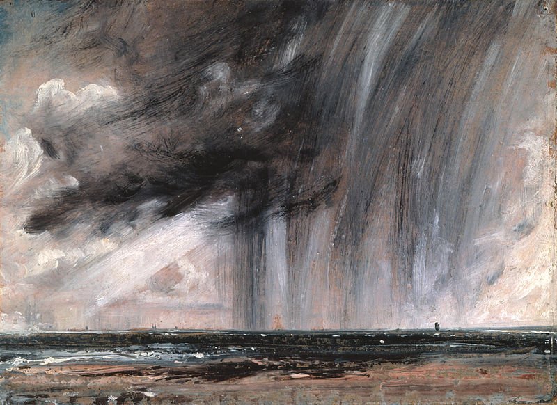 John Constable (1776-1837) Title Seascape Study with Rain Cloud Date 1827