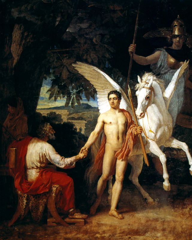 Alexander Andreyevich Ivanov: Bellerophon is sent to the campaign against the Chimera Date 1829