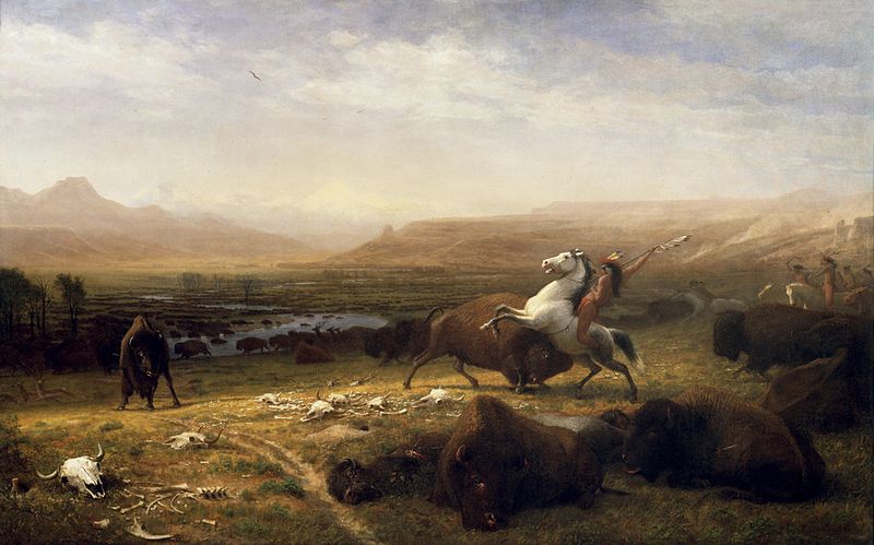Albert Bierstadt (1830–1902): The Last of the Buffalo American frontier