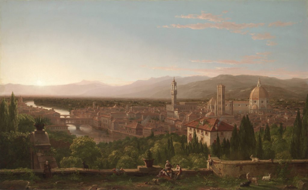 Cole Thomas View of Florence from San Miniato 1837
