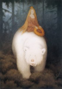 White Bear King Valemon by Theodor Kittelsen. Date 1901