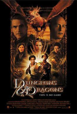 Theatrical poster for Dungeons & Dragons, Copyright © 2000 by New Line Cinema. All Rights Reserved. Dungeons & Dragons