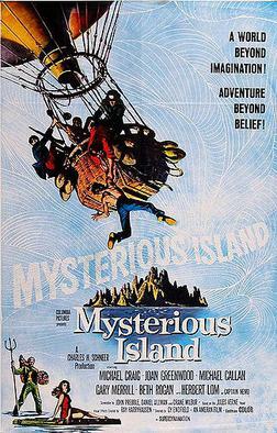 Theatrical release poster, Mysterious Island