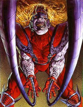 X-Men #18 (vol. 2, March 1993). Art by Andy Kubert. Omega Red