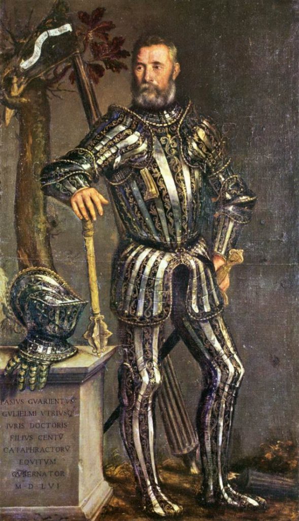Armour Proficiency, Domenico Brusasorzi (1516-1567) Title Portrait of Pase Guarienti Date 16th century
