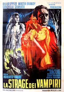 This is a poster for Slaughter of the Vampires. The poster art copyright is believed to belong to the distributor of the film, the publisher of the film or the graphic artist. Slaughter of the Vampires