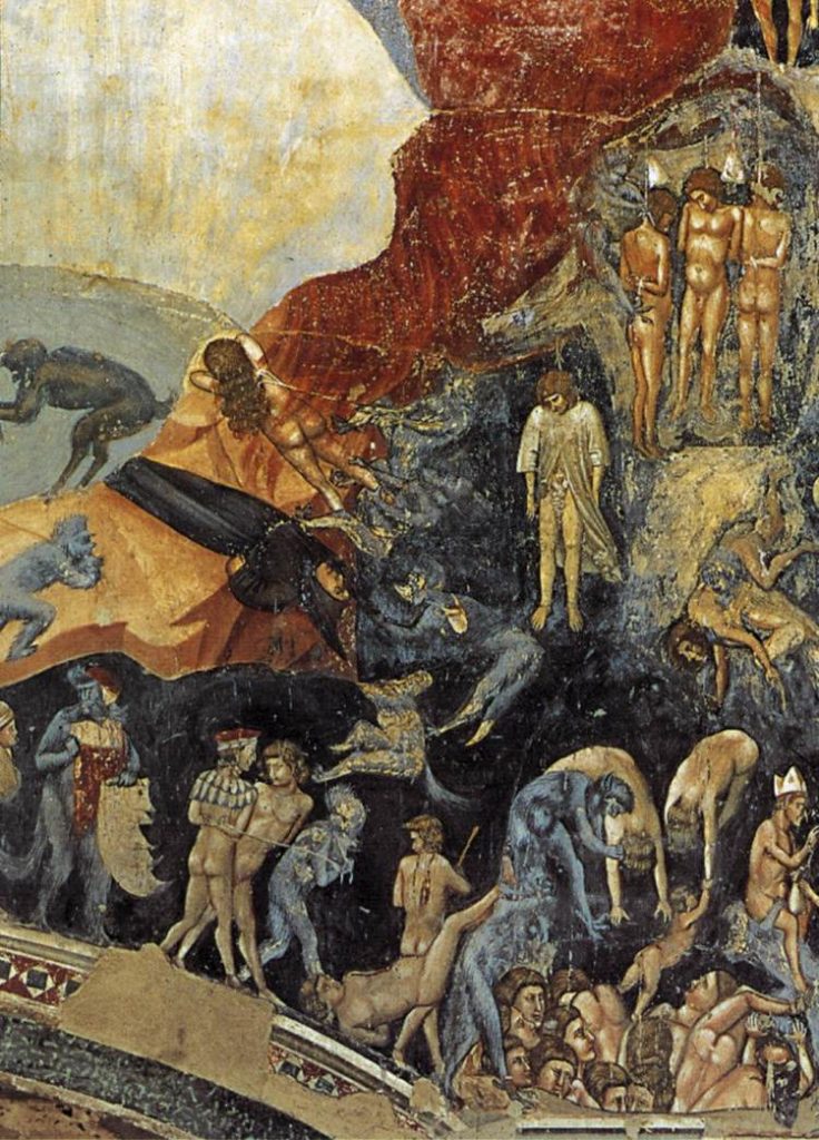 By Giotto di Bondone - Web Gallery of Art:   Image  Info about artwork, Public Domain, https://commons.wikimedia.org/w/index.php?curid=15454909, Vision of Punishment