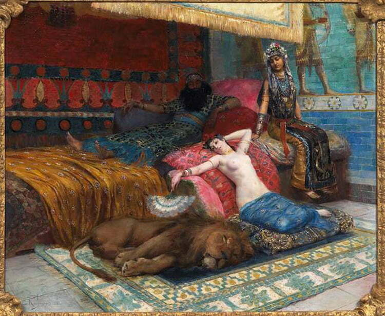Calm Animals, By Georges Rochegrosse - http://www.artrenewal.org/asp/database/art.asp?aid=427, Public Domain, https://commons.wikimedia.org/w/index.php?curid=4851044