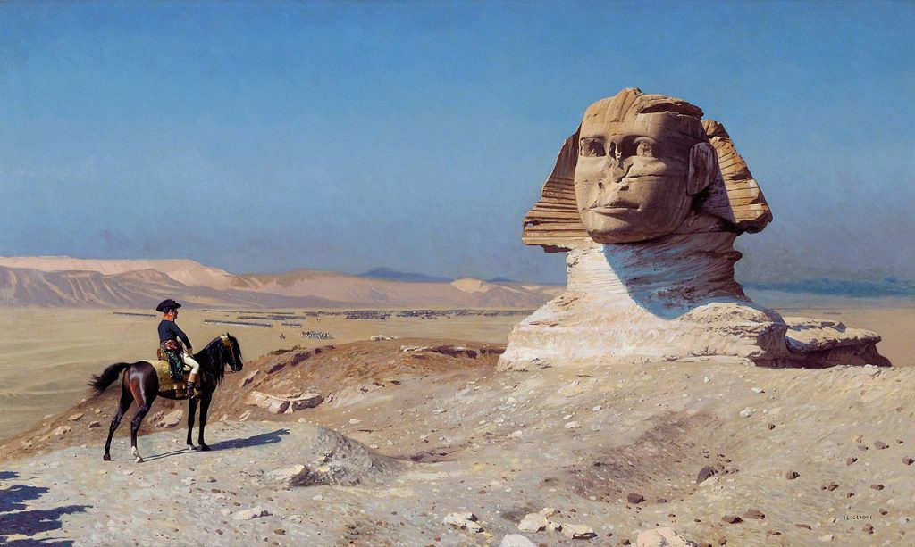 By Jean-Léon Gérôme - Fuente, Public Domain, https://commons.wikimedia.org/w/index.php?curid=75309705, The Sphinx