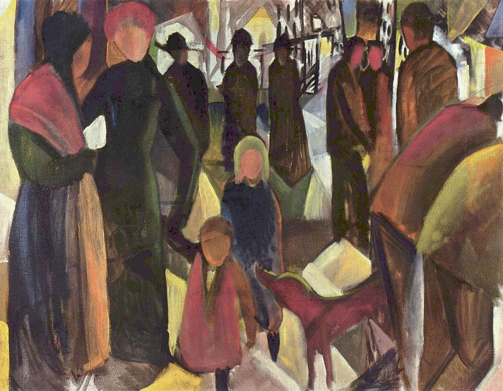 By August Macke - The Yorck Project (2002) 10.000 Meisterwerke der Malerei (DVD-ROM), distributed by DIRECTMEDIA Publishing GmbH. ISBN: 3936122202., Public Domain, https://commons.wikimedia.org/w/index.php?curid=154203, Hold Person, Mass