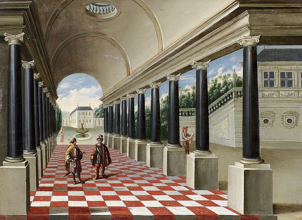 By Follower of Hans Vredeman de Vries - Van Ham Kunstauktionen, Public Domain, https://commons.wikimedia.org/w/index.php?curid=17396021, Mage's Magnificent Mansion