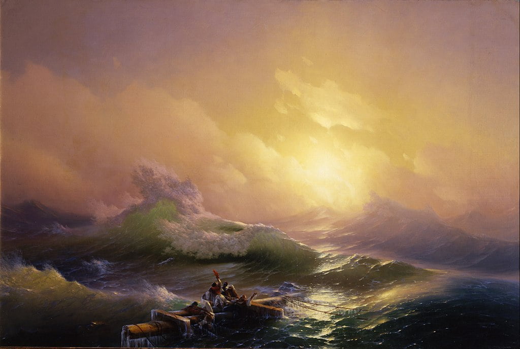 By Hovhannes Aivazovsky (1817 - 1900) – Painter (Russian)Born in Rossiiskaya imperiya, Feodosia. Dead in Rossiiskaya imperiya, Feodosia.Details of artist on Google Art Project - jgHuL-7yxgrOSw at Google Cultural Institute maximum zoom level, Public Domain, https://commons.wikimedia.org/w/index.php?curid=21854187, Maelstrom