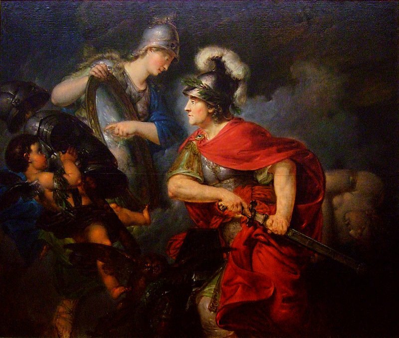 By Bernhard Rode - Gemälde im Bode-Museum Berlin, Public Domain, https://commons.wikimedia.org/w/index.php?curid=5793387, Athena's Grace
