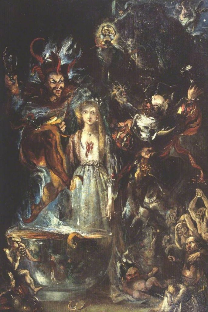 Magic Circle against Evil, By Theodor von Holst - Art UK, Public Domain, https://commons.wikimedia.org/w/index.php?curid=91903323