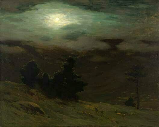 By Charles Warren Eaton - http://americanart.si.edu/, Public Domain, https://commons.wikimedia.org/w/index.php?curid=3318417, Solid Fog