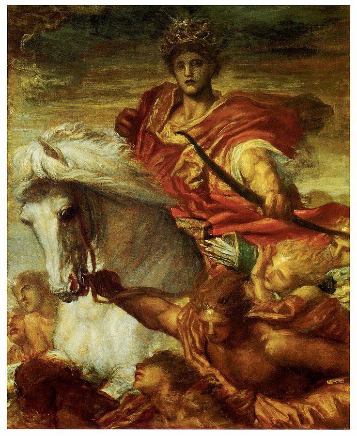 By George Frederic Watts - https://fineartamerica.com/featured/the-four-horsemen-of-the-apocalypse-george-frederick-watts.html, Public Domain, https://commons.wikimedia.org/w/index.php?curid=65375312, Pestilence