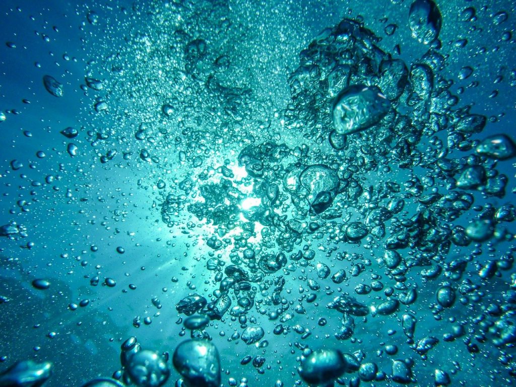bubbles, water, bubbly, Airy Water