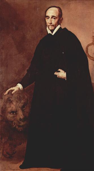 Portrait of a Jesuit missionary Jusepe de Ribera, Dominate Animal