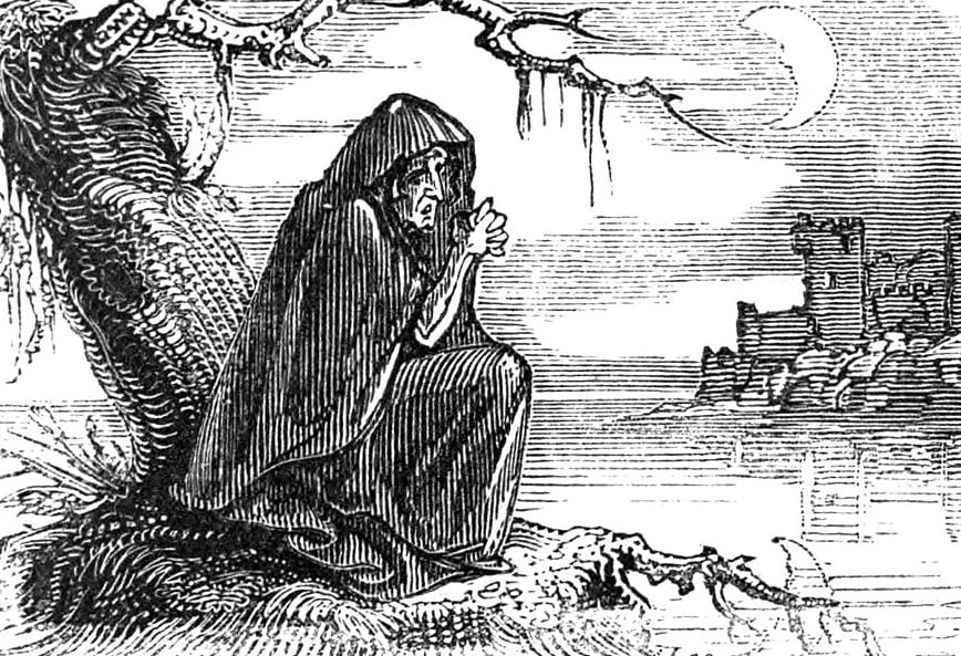 By W.H. Brooke - https://archive.org/details/fairylegendstrad00crokrich, Public Domain, https://commons.wikimedia.org/w/index.php?curid=5700663, Wail of the Banshee