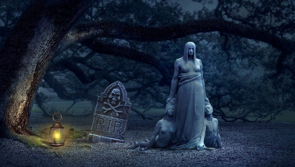 tombstone, lantern, graveyard-2542946.jpg, Summon Undead I