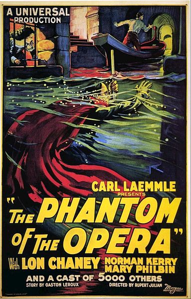 The Phantom of The Opera, 1925 poster