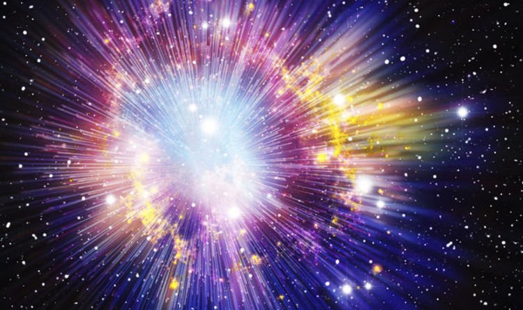 The Big Bang, 13.8 billion years ago