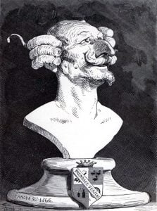 Gustave Doré's portrait of Baron Munchausen
