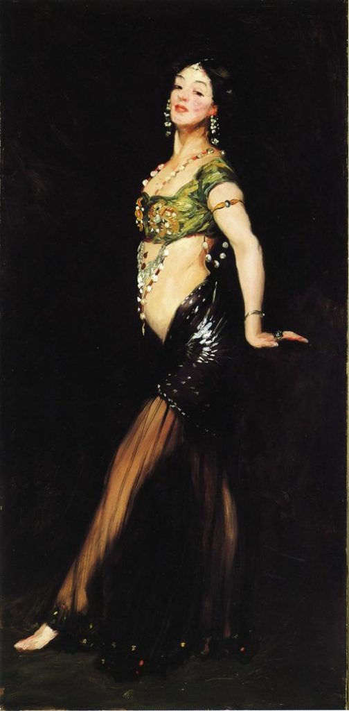 Salome Date 1909, Robert Henri (1865-1929), Seduction