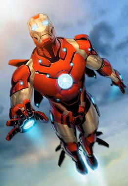 Iron Man in Invincible Iron Man #25 (August 2010). Art by Salvador Larroca.