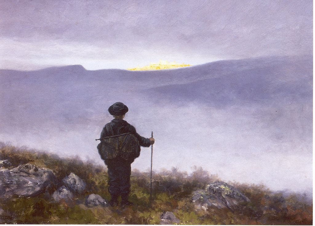 Theodor Kittelsen (1857-1914), Geas, Quest