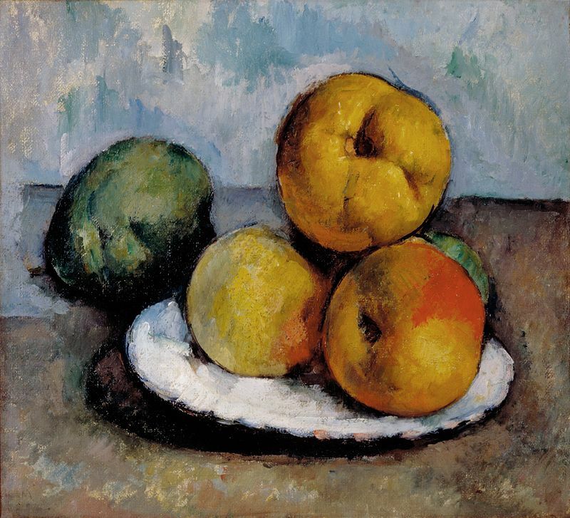 Cezanne - Still Life With Quince, Apples, and Pears, Apple of Discord