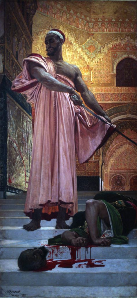 Henri Regnault (1843-1871) : Execution without judgment under the Moorish Kings of Granada, Fighter, Assassin