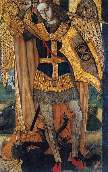 Archangel Michael of Master of Castelsardo, Castelsardo (Sardegna, Italy), Angelic Armour