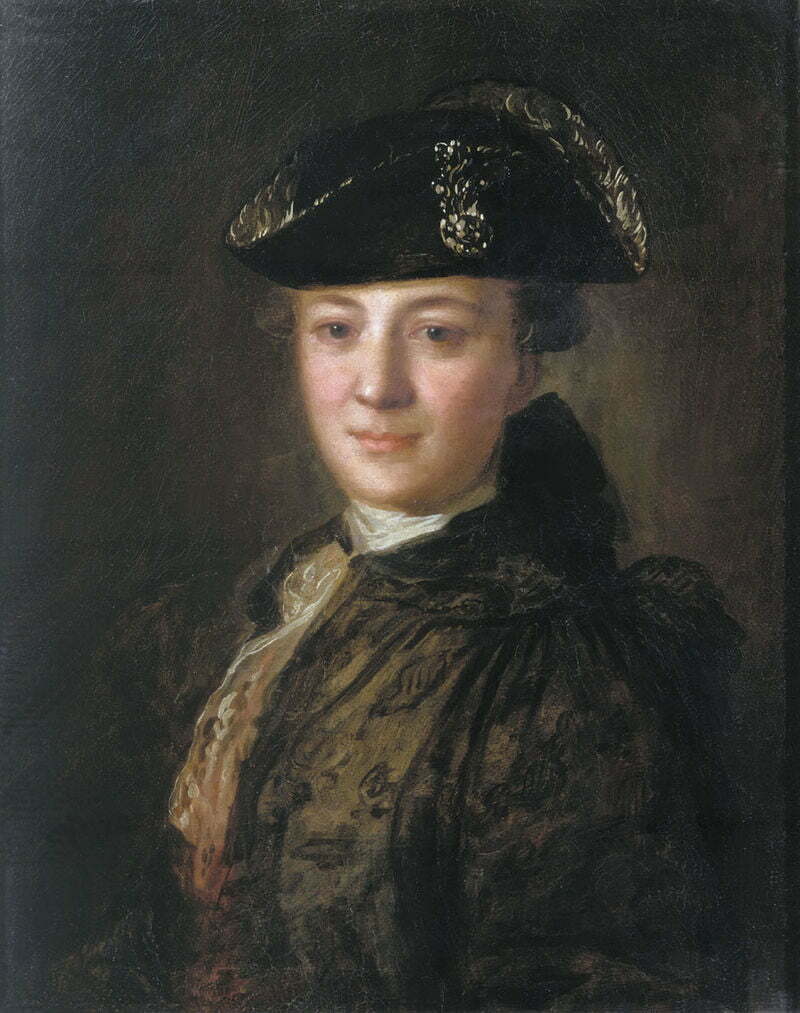 Fedor Rokotov - Portrait of an Unknown Man in a Cocked Hat, Class, Noble