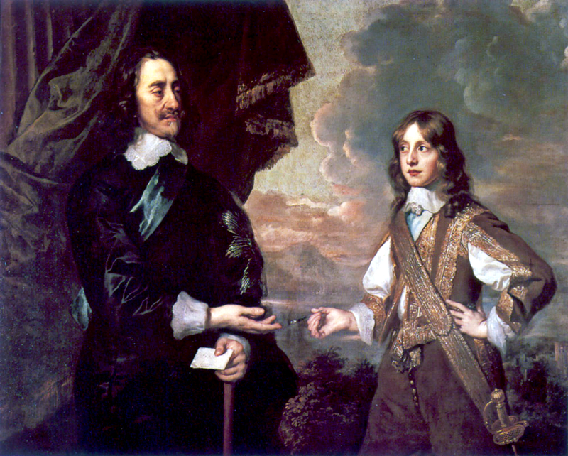 Peter Lely  (1618–1680) Title: Charles I of England and James II of England, Settlements, Dynasty