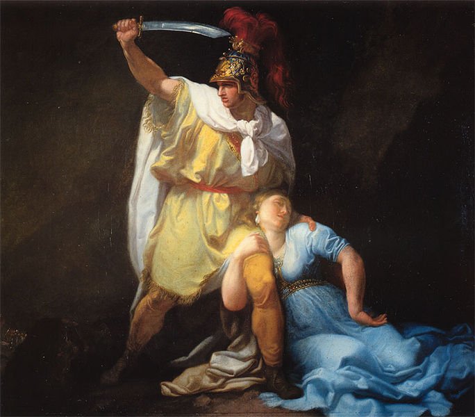 Luigi Sabatelli (1752-1850) Title Rhadamistus killing Zenobia Date 1803, Helm of Teleportation