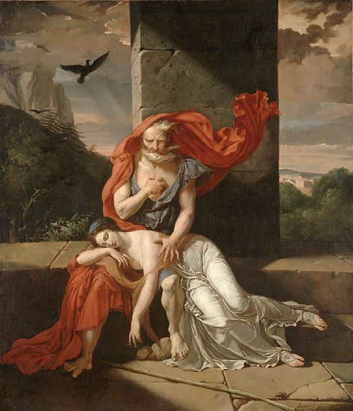 Oedipus at Colonus. 1798-9 Fulchran-Jean Harriet, Antigone