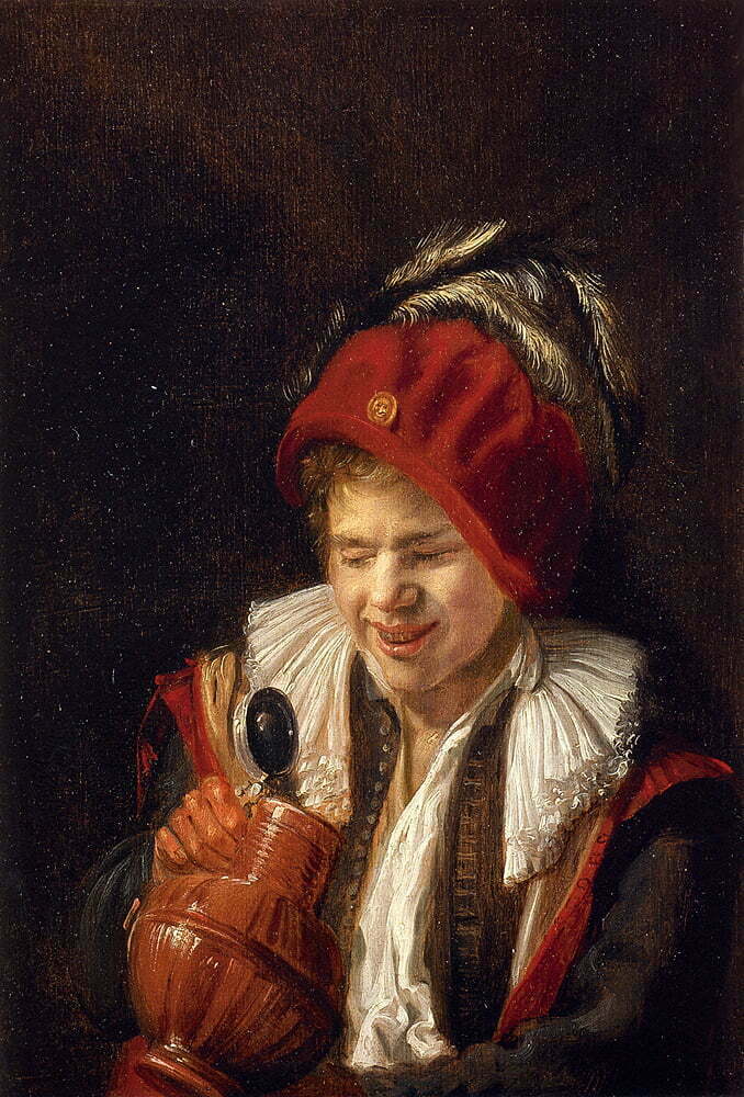 Judith Leyster (1609-1660) Title : A Youth with a Jug, Decanter of Endless Water