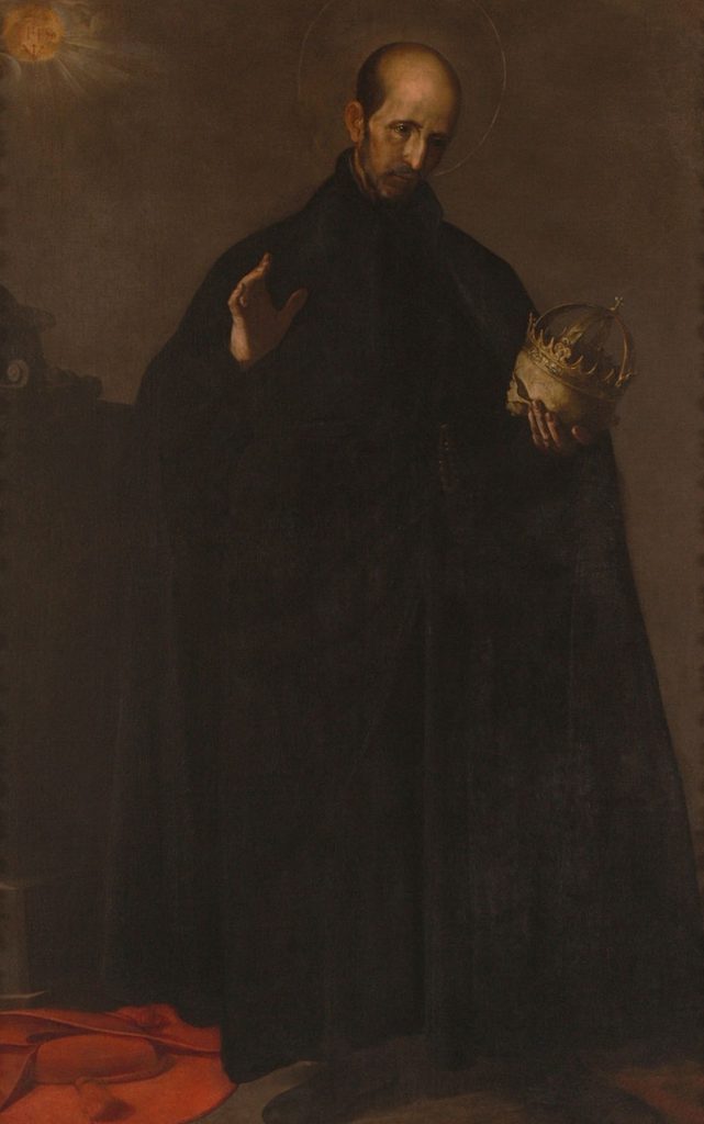 San Francisco de Borja (Saint Francis Borgia), oil on canvas, 189 x 123 cm. Date (1624) Alonzo Cano (1601-1667), Ioun Stones