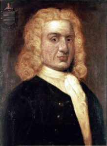 William Kidd, privateer, pirate. 18th century portrait by Sir James Thornhill.