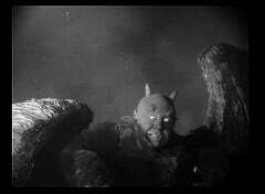 a picture from mephisto from the movie Faust, wich is public domain