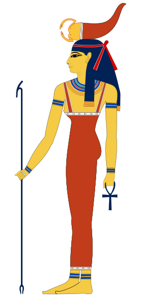 Serket, an ancient Egyptian goddess. Based on New Kingdom tomb paintings. Date 20:03, 30 December 2007 (UTC) Own work Author Jeff Dahl, Goddess Serket