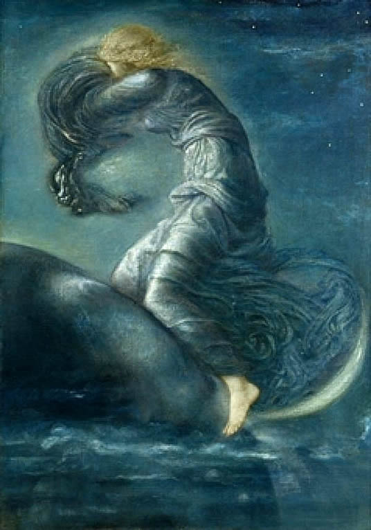 Luna - Edward Burne-Jones (1870), Phoebe