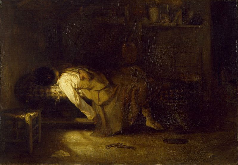 Alexandre-Gabriel Decamps (1803-1860) Title The Suicide, Phantom Phage