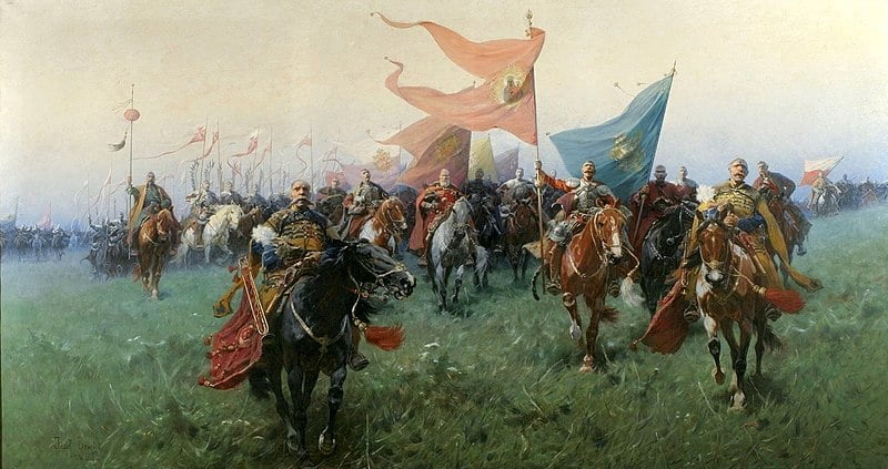Józef Brandt (1841-1915) Title Bogurodzica. Date circa 1909, Cavalry