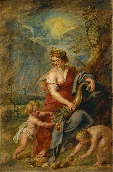 Peter Paul Rubens: Abundance (Abundantia)
