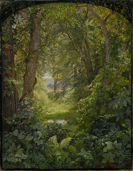 William Trost Richards (1833-1905) Title Woodland Landscape (Woodland Glade) Date 1860